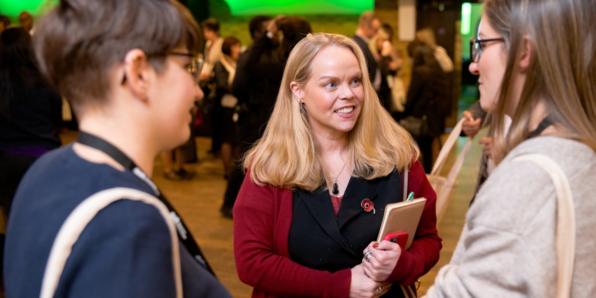 CEO Sarah Beale with members